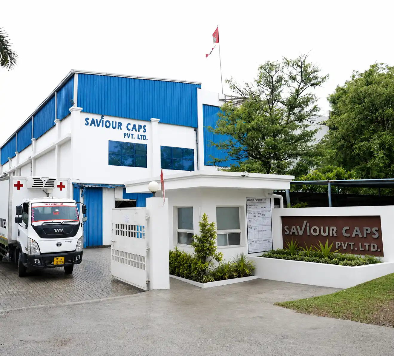 Saviour Caps Pvt. Ltd. manufacturing facility exterior